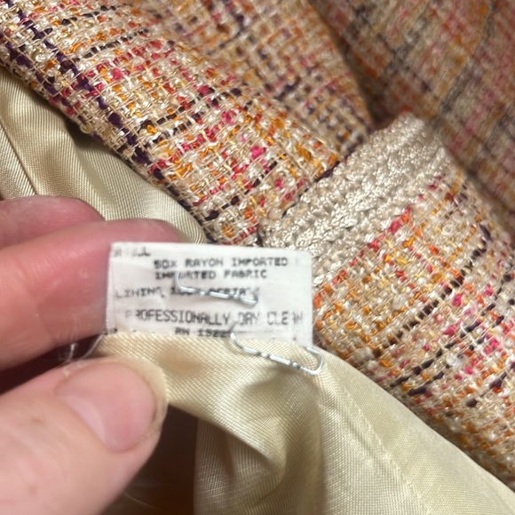 Chanel style blazer multi colours - Picture 7 of 7